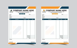 Receipts & Invoice Templates